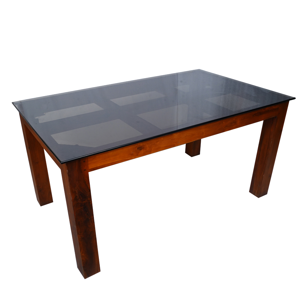 Buy Glass Dining Table 4 Seater Online at Flat 23 Off