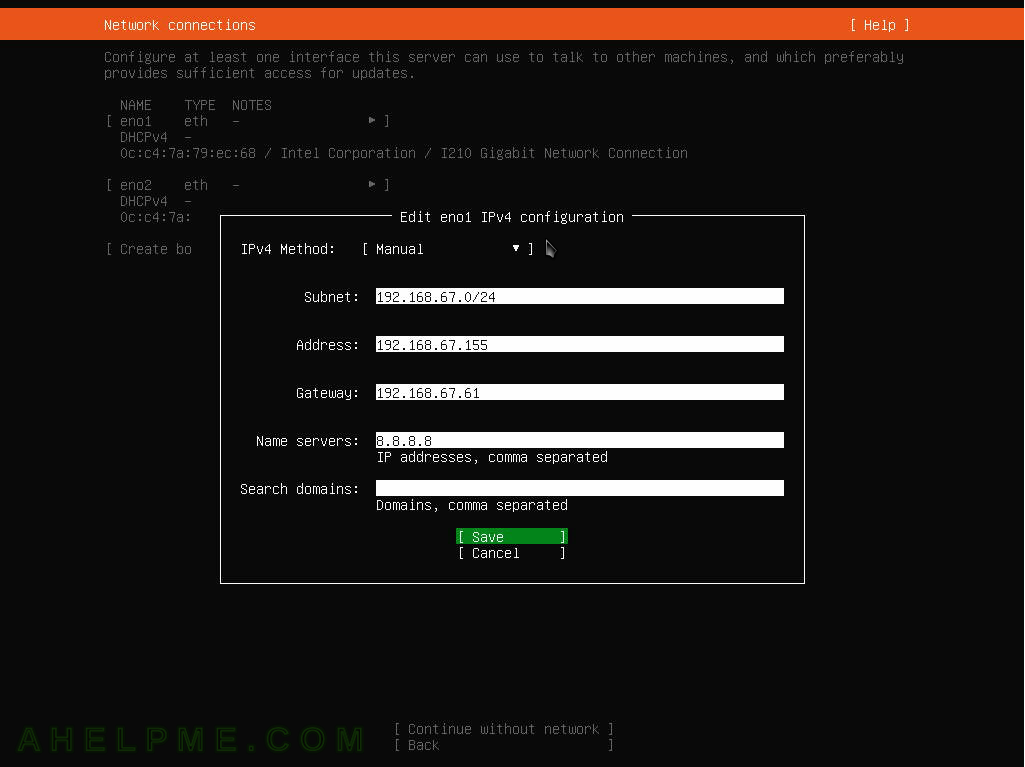 Installation of base Ubuntu server 22.04 LTS Any IT here? Help Me!
