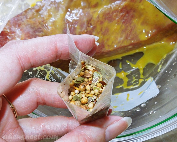 Sweet &amp; Spicy Foil Roasted Corned Beef #recipe - A Hen&rsquo;s Nest - NW 