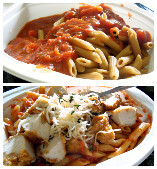 A healthier lunch with Barilla Microwaveable Pasta Meals A Hen's Nest