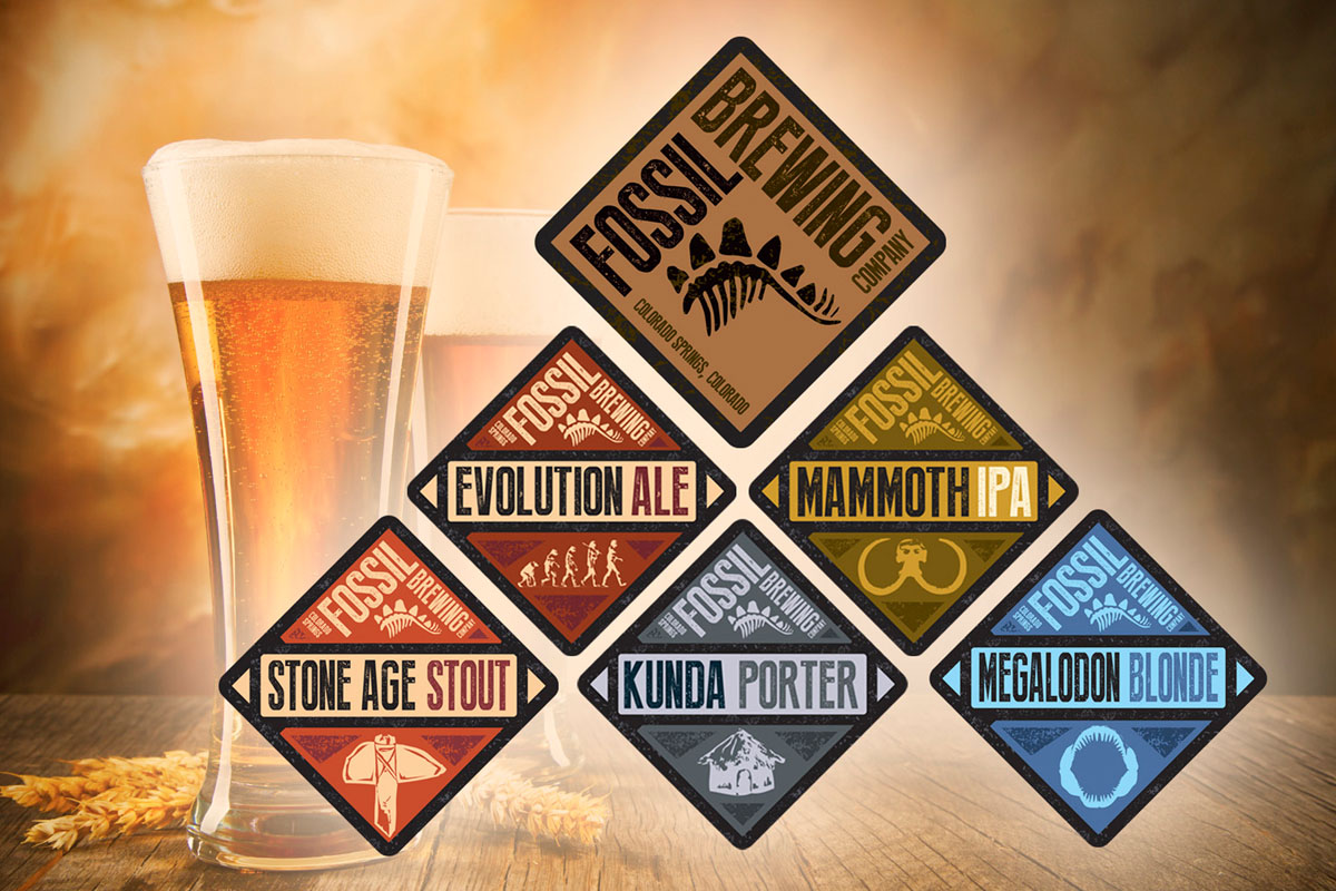 Fossil Brewing Company Andrew Hershberger Creative