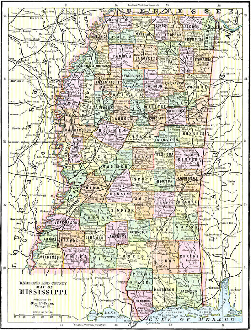 Mississippi Maps