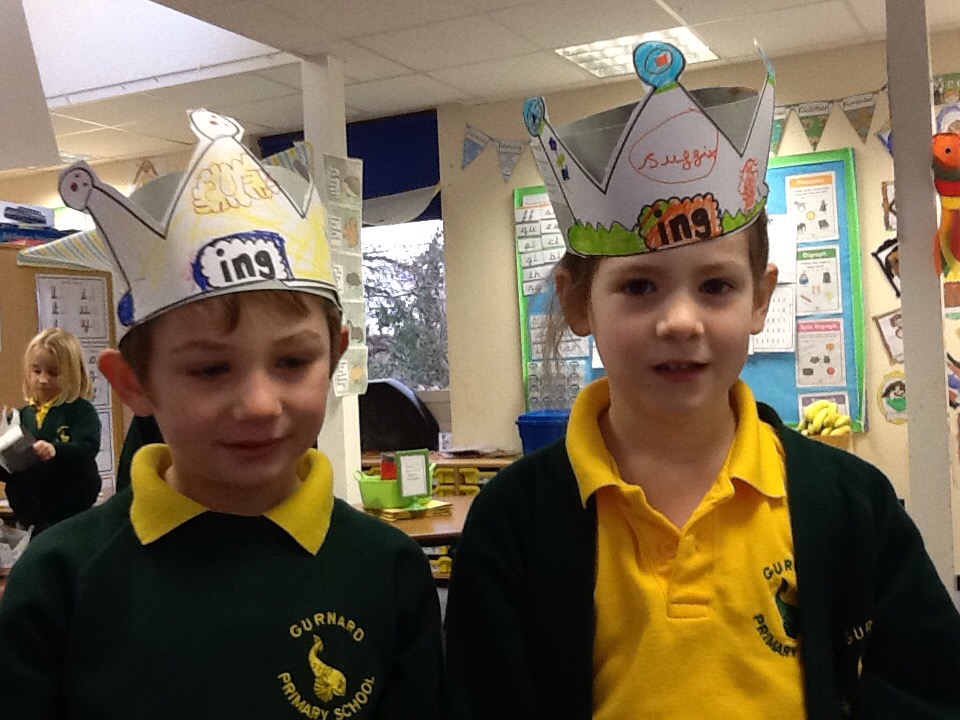 The suffix ing Ahlberg Class Year 1