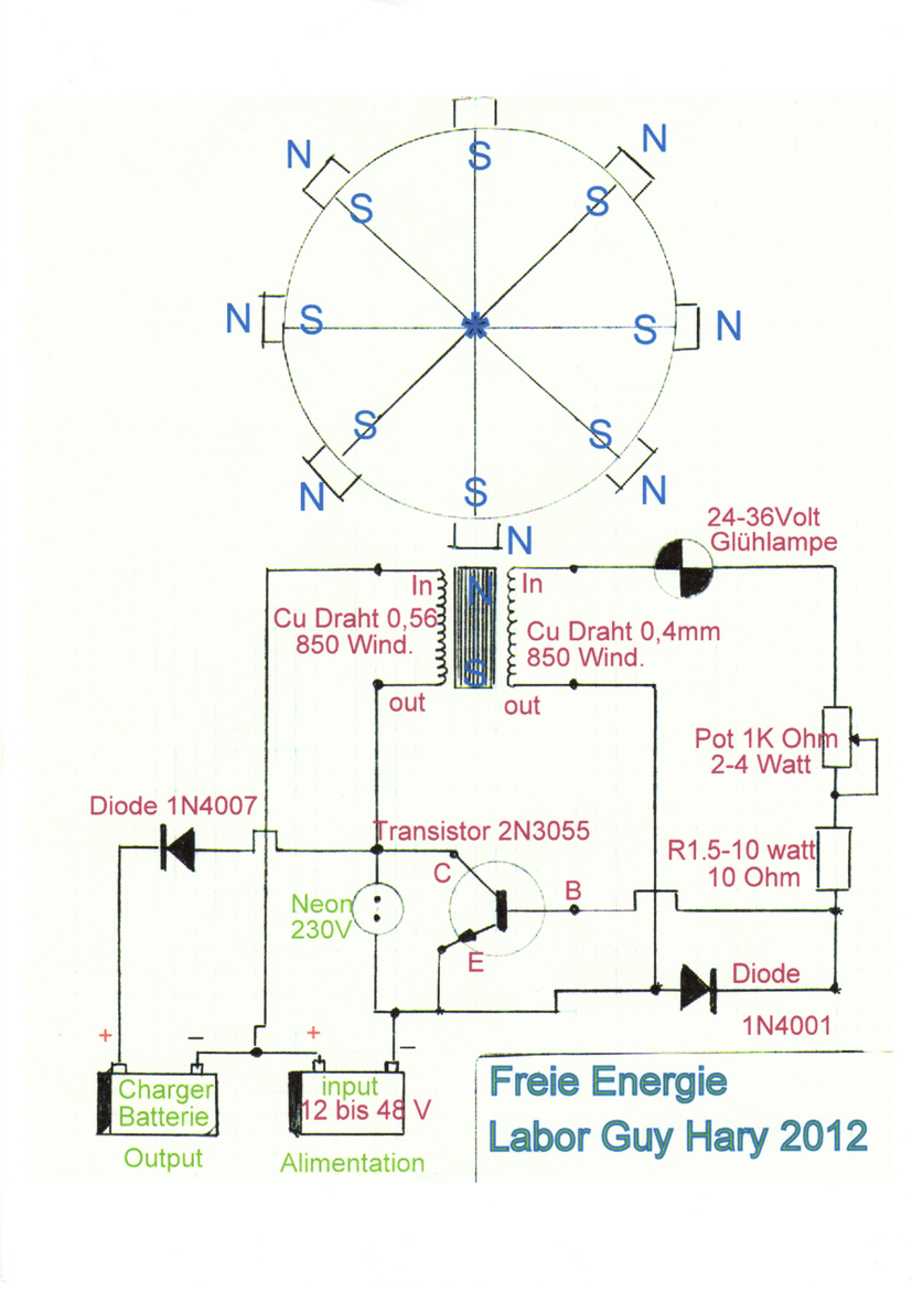 Генератор бедини схема. Эл.схема импульсного мотора Бедини. Самодельный Генератор Бедини. Генератор Бедини без движущихся частей схема. Генератор Бедини своими руками в домашних условиях.