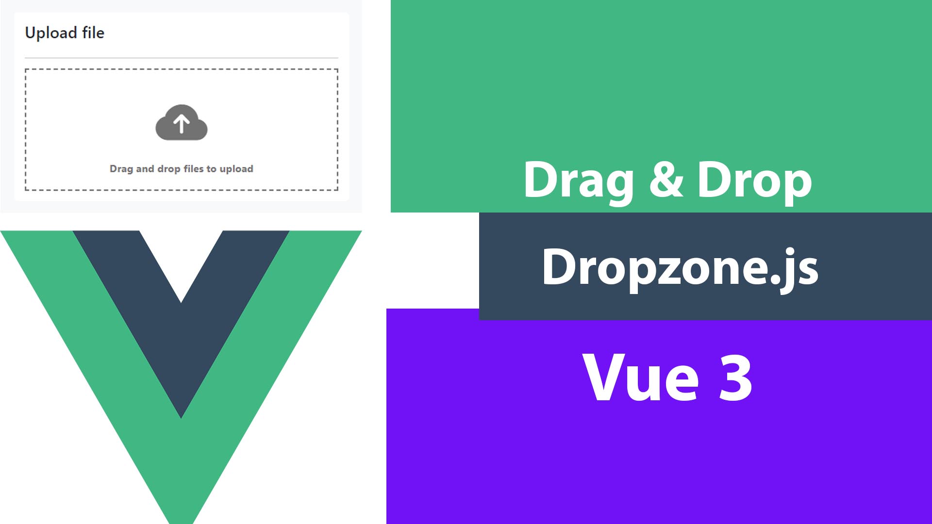 How To Use Dropzone.js With Vue 3 Ahmed Shaltout