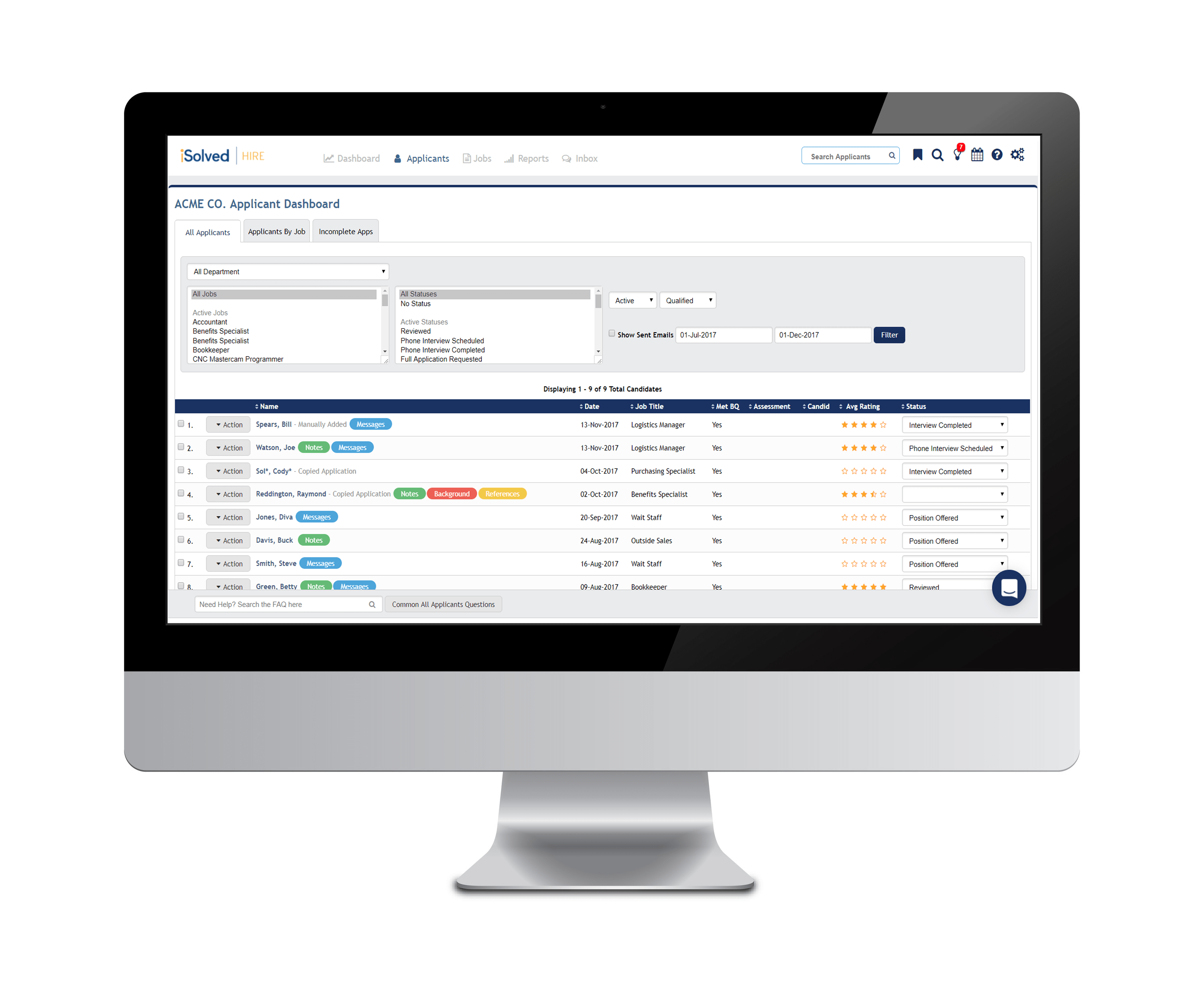 applicanttracking Ahola