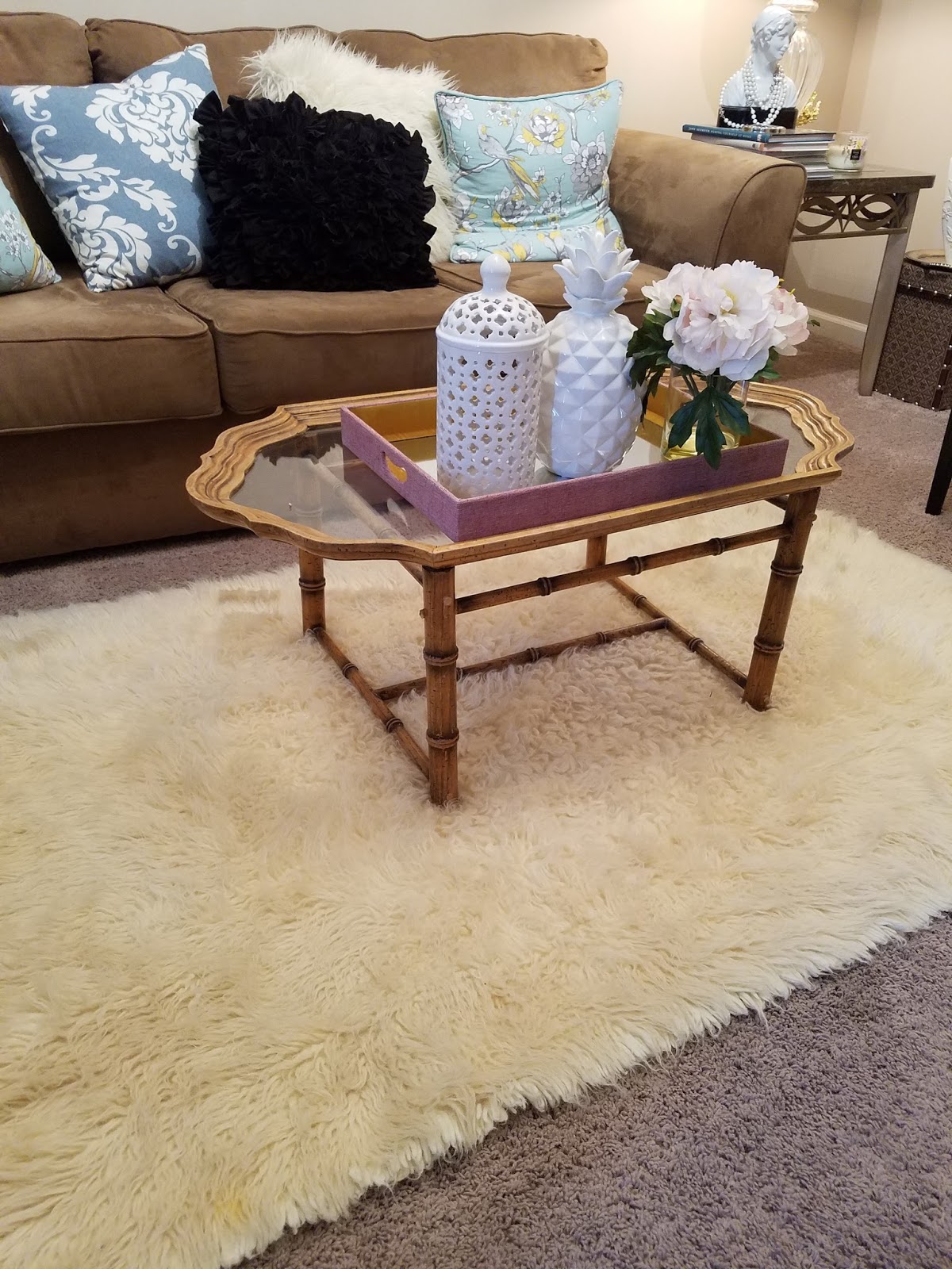 A Coffee Table Update A Home for Elegance