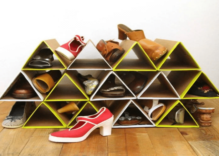 18 Best DIY Shoe Rack Ideas for An Organised Home A House in the Hills