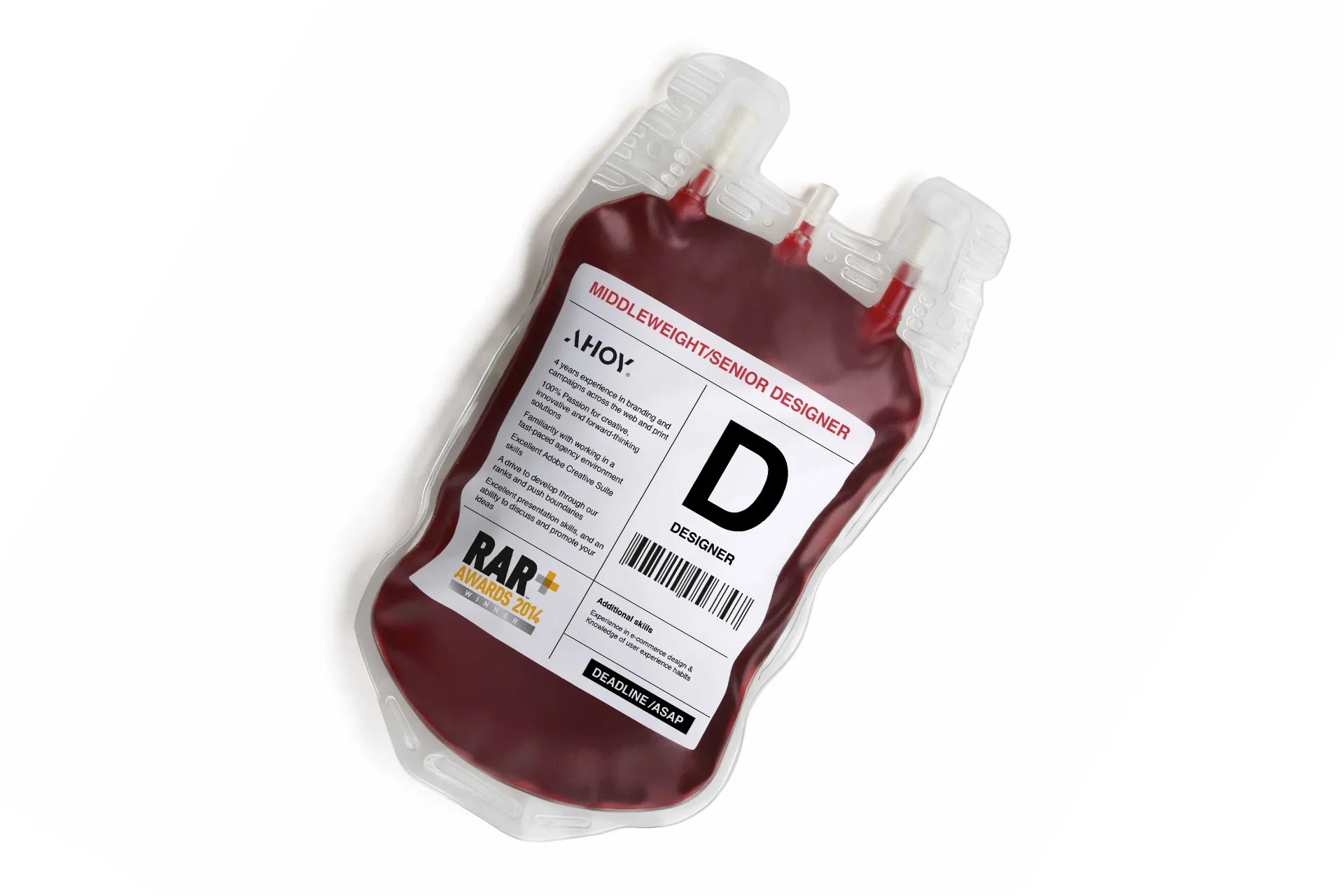 » Design Bloodbag