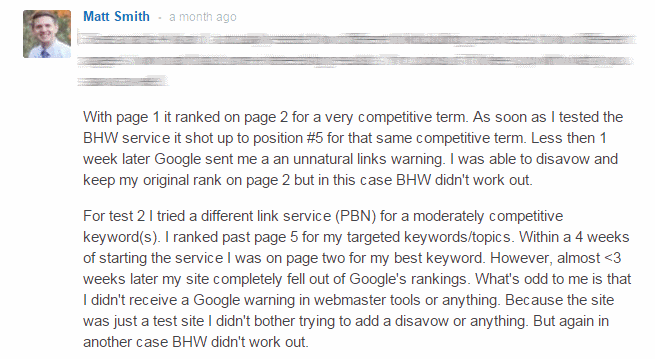 Black Hat Link Building Services PART 2 Do They Work?
