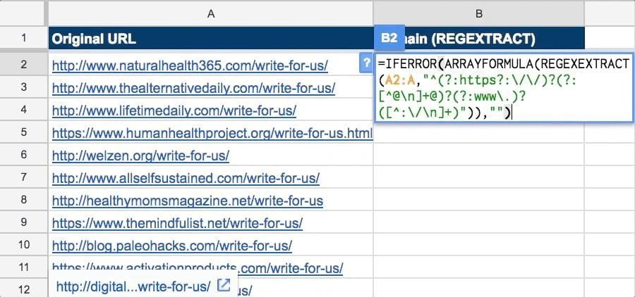 Extraction Formula In Excel