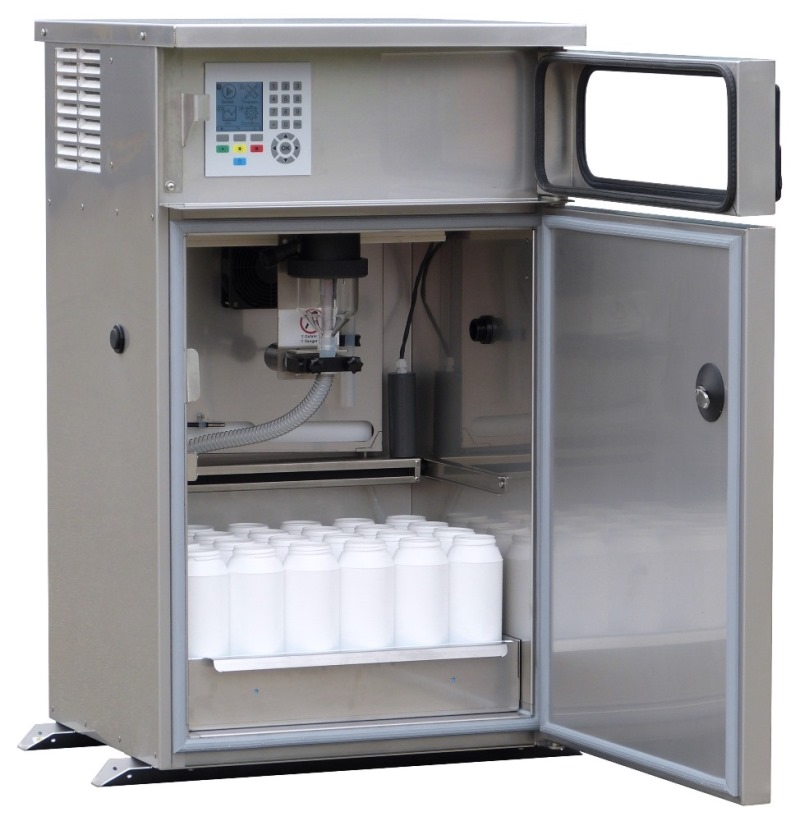 Compact All Weather Water Sampler with Refrigerated Sample Storage Area