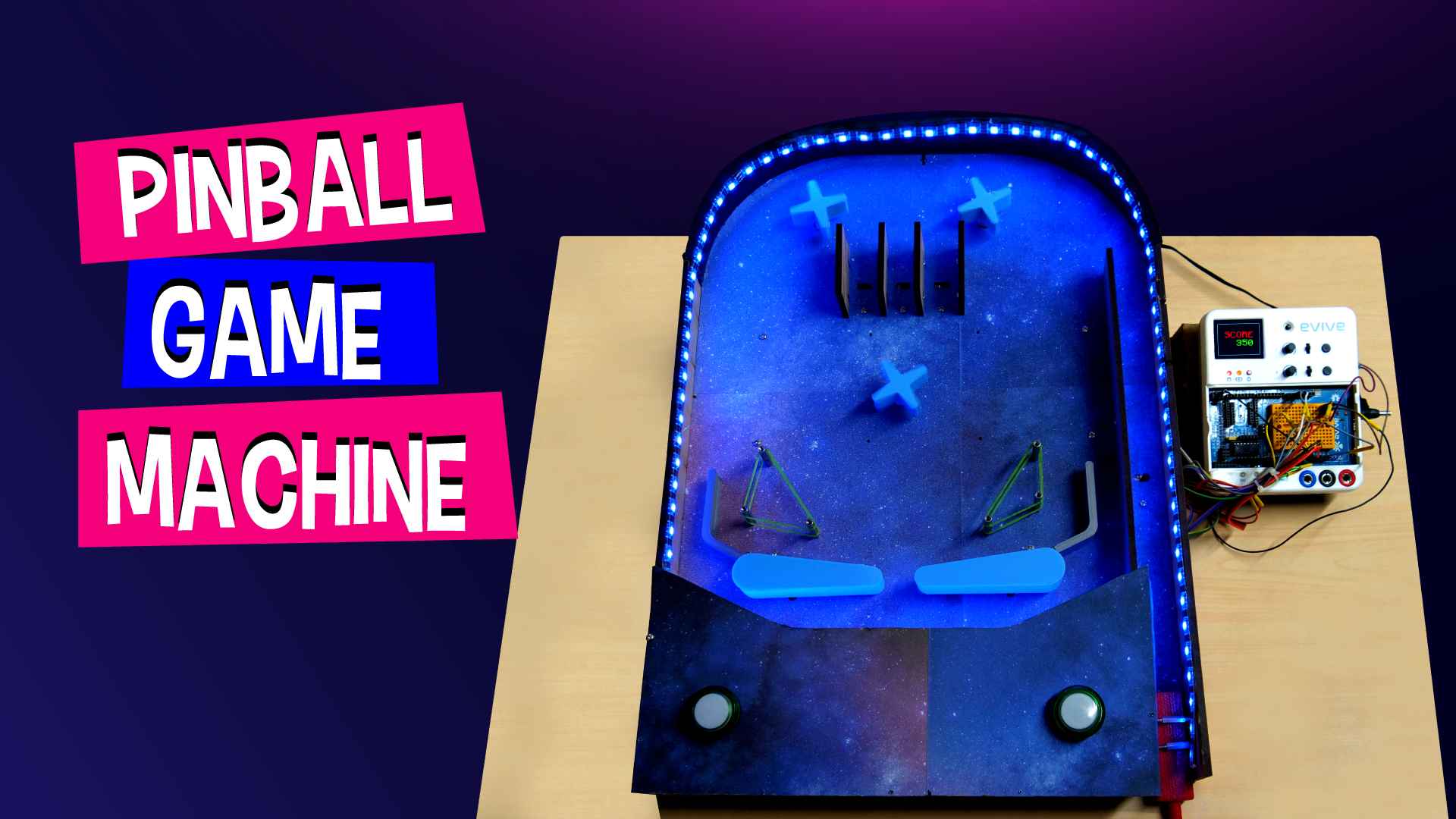 How to Make Pinball Game Machine based on Arduino DIY Project