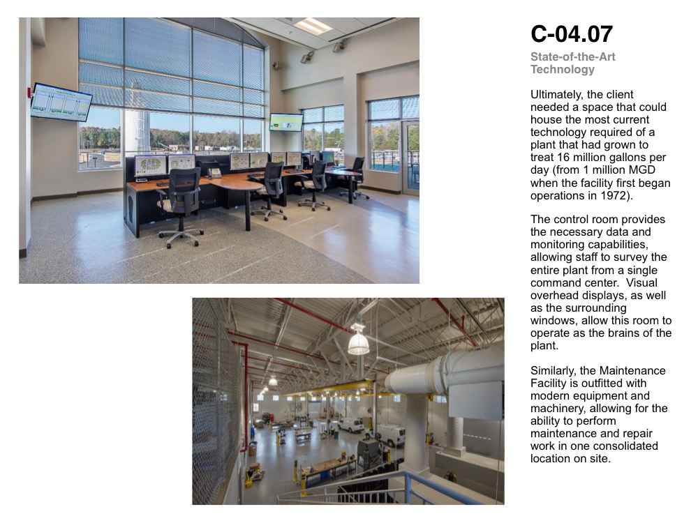 Crooked Creek Water Reclamation Facility Operations Building and