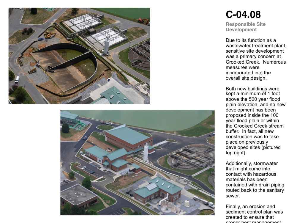 Crooked Creek Water Reclamation Facility Operations Building and