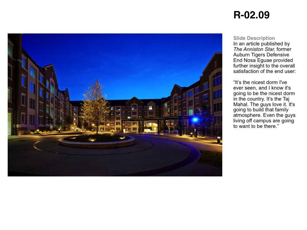 Auburn University South Donahue Residence Hall AIA Birmingham