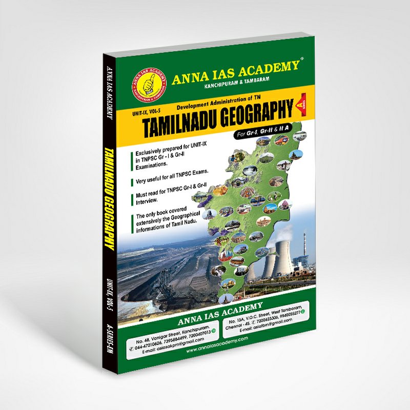 TAMIL NADU GEOGRAPHY ANNA IAS ACADEMY