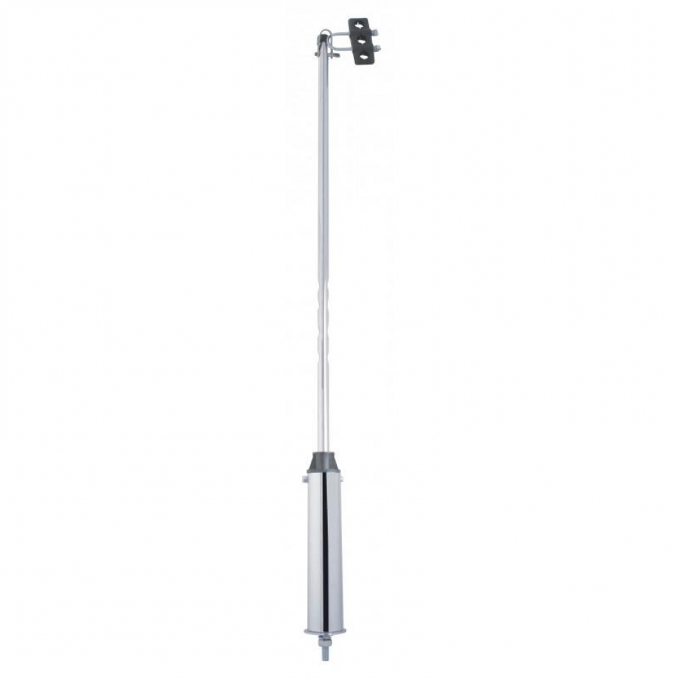 POGO STICK, CHROME HEAVY DUTY POGO SWIVEL STICK PIPE. Fixed Base A & I
