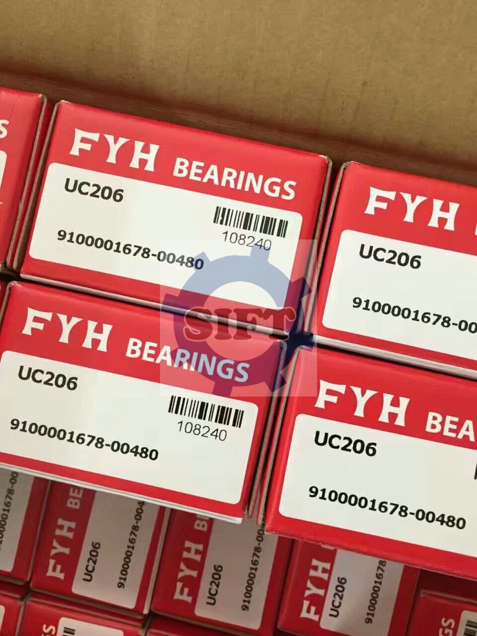 FYH UC206 Insert ball bearing supplier with stocks