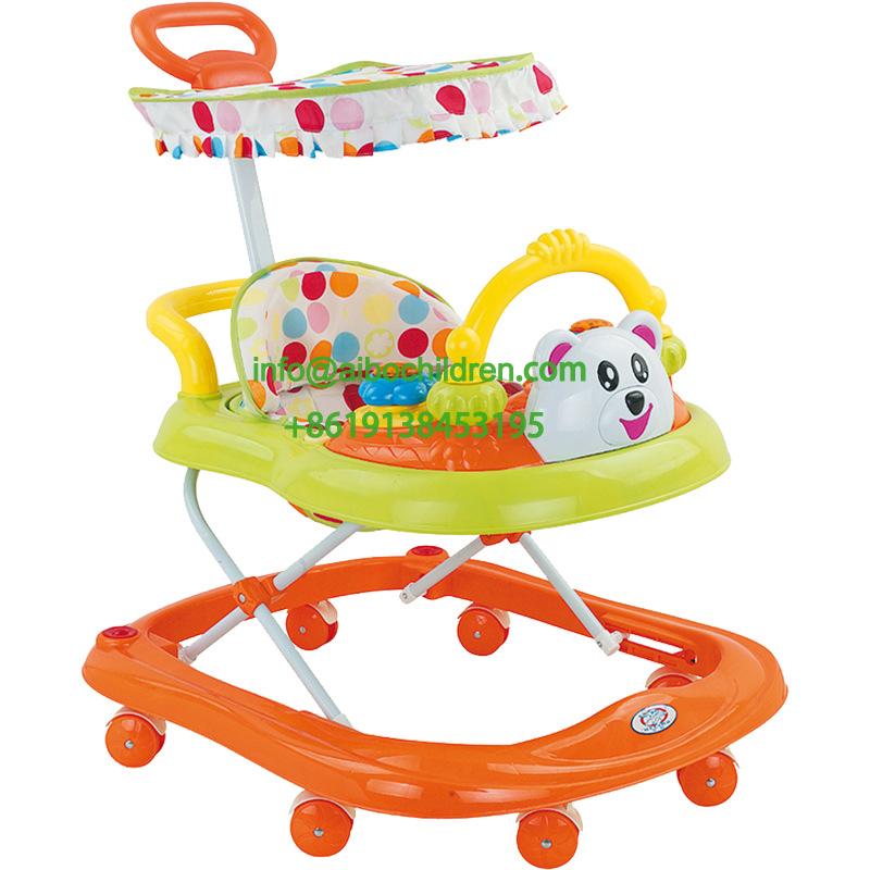 wholesale low moq cheap baby walker hot sale safety baby walking chair wholesale cheap kids 3 in