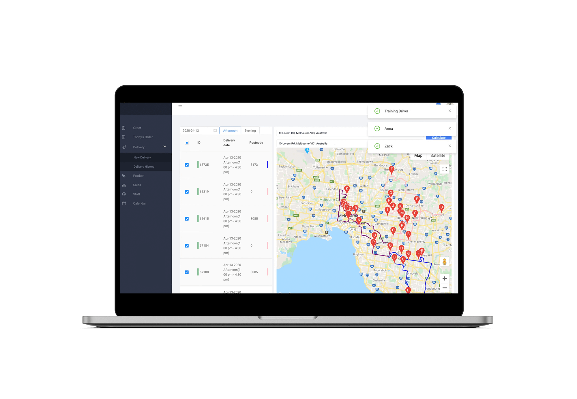 Route Planning AIBUILD
