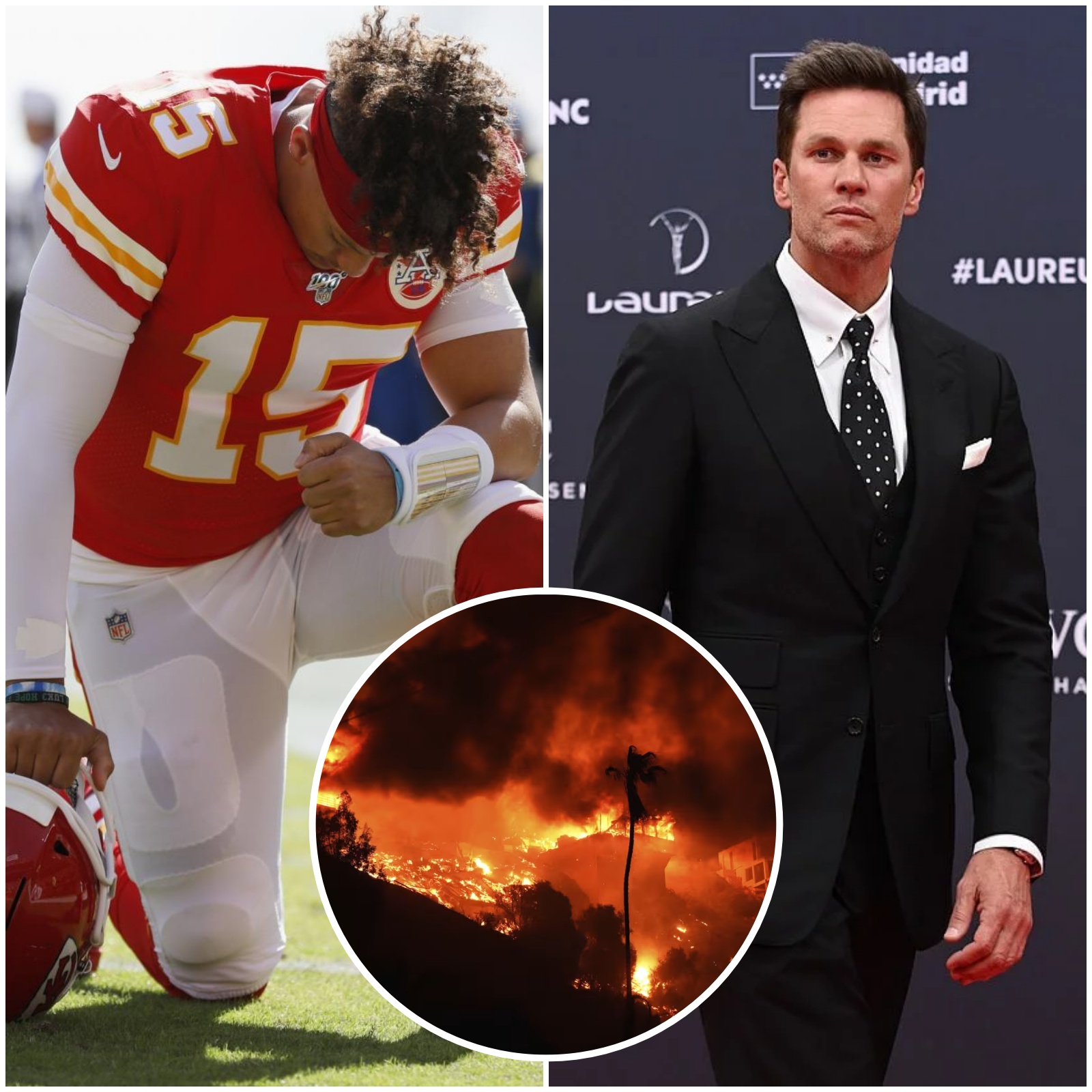 The entire Kansas City Chiefs team has donated 68 million to support