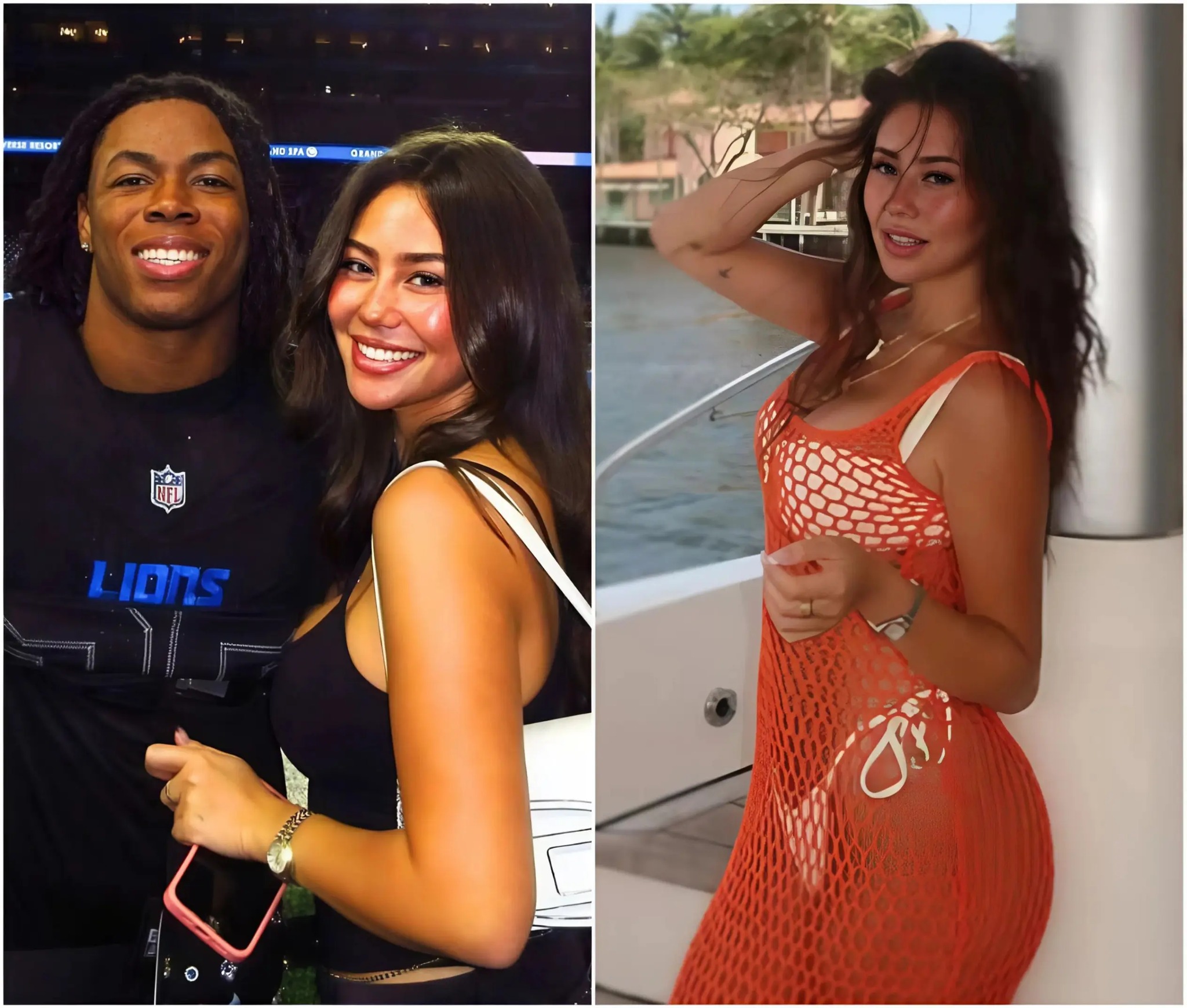 PHOTO: Jahmyr Gibbs’ girlfriend, Nicole Anderson, continues to make