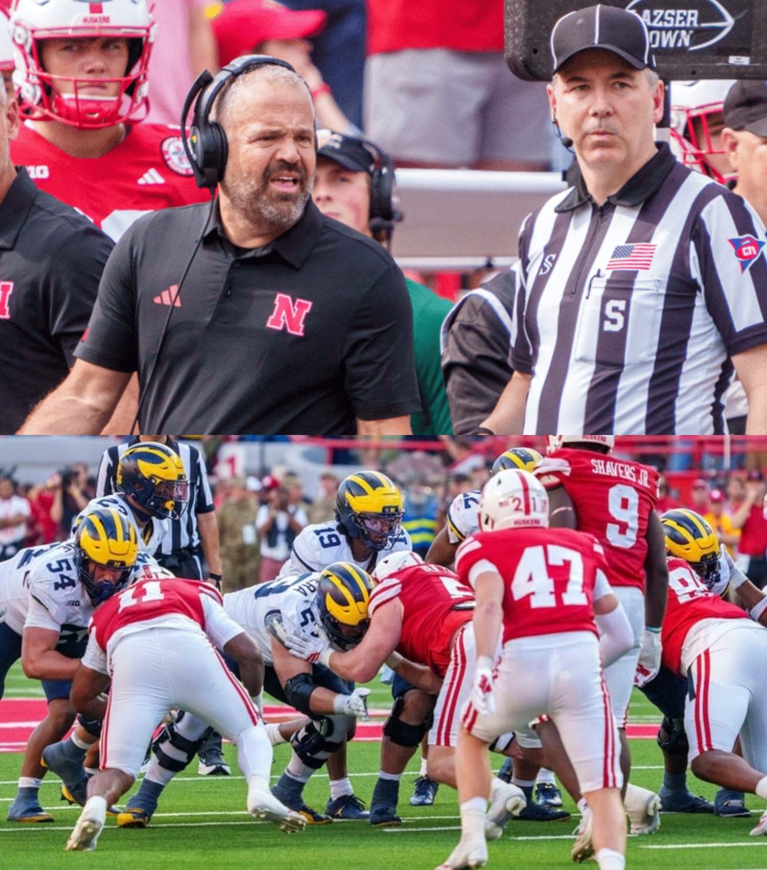 NCAA Fans Are Convinced The Refs “Rigged” Nebraska vs Michigan Game(06)