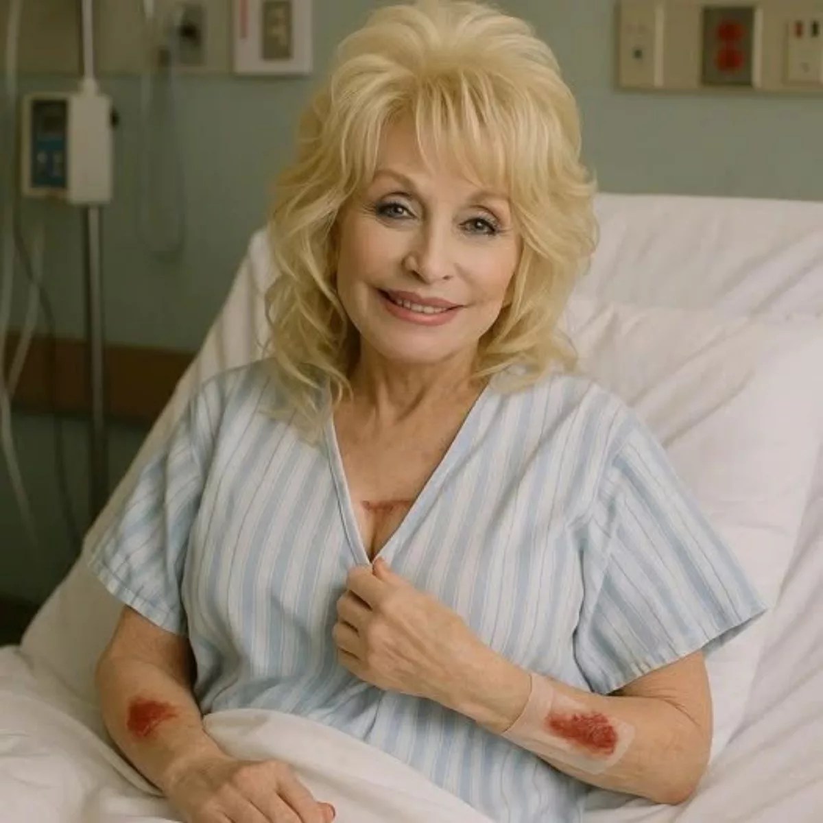 GOOD NEWS from Dolly Parton A heartfelt update after surgery. After a(03)