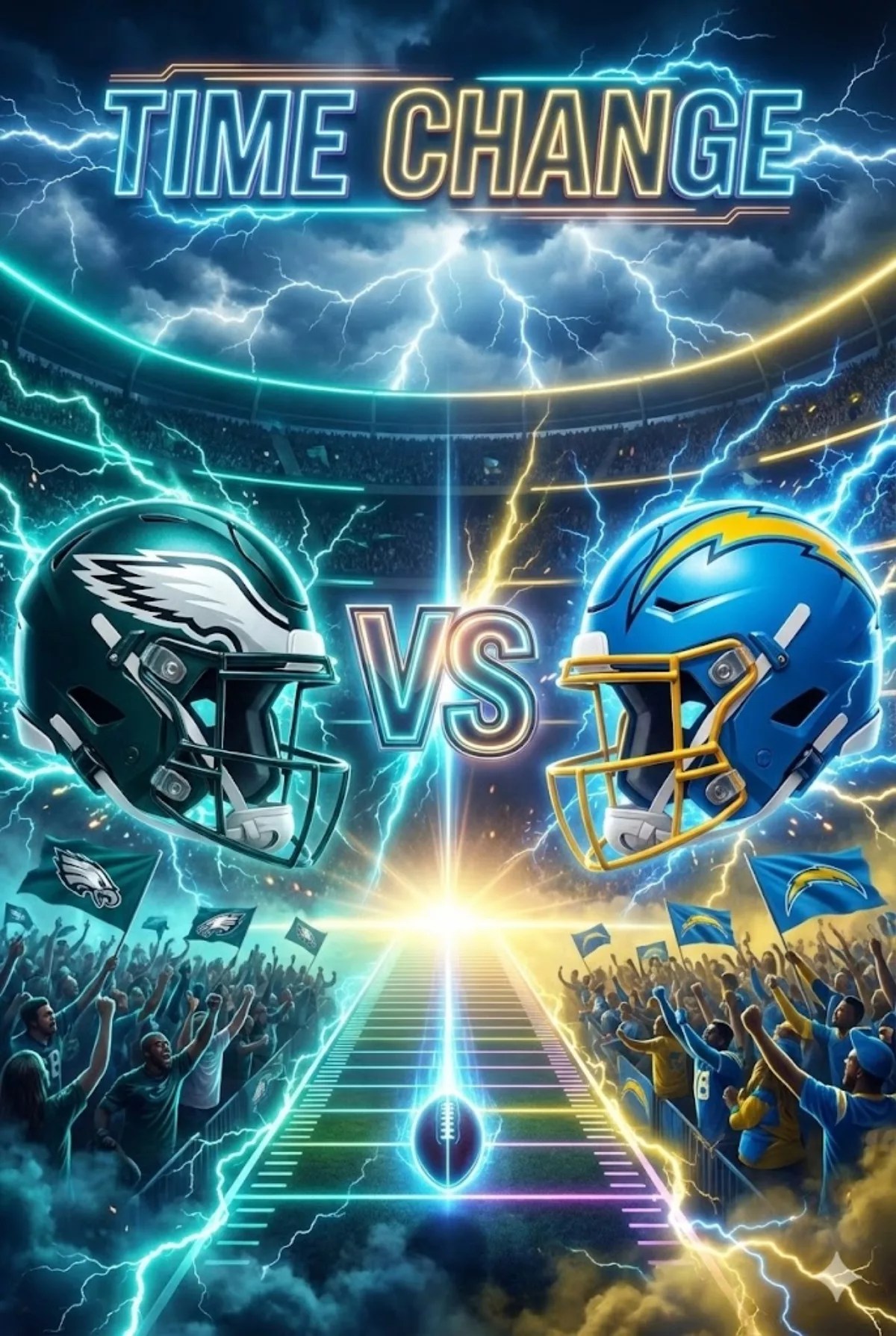 🔥💥 TIME UPDATE Eagles vs. Chargers Broadcast Officially Rescheduled