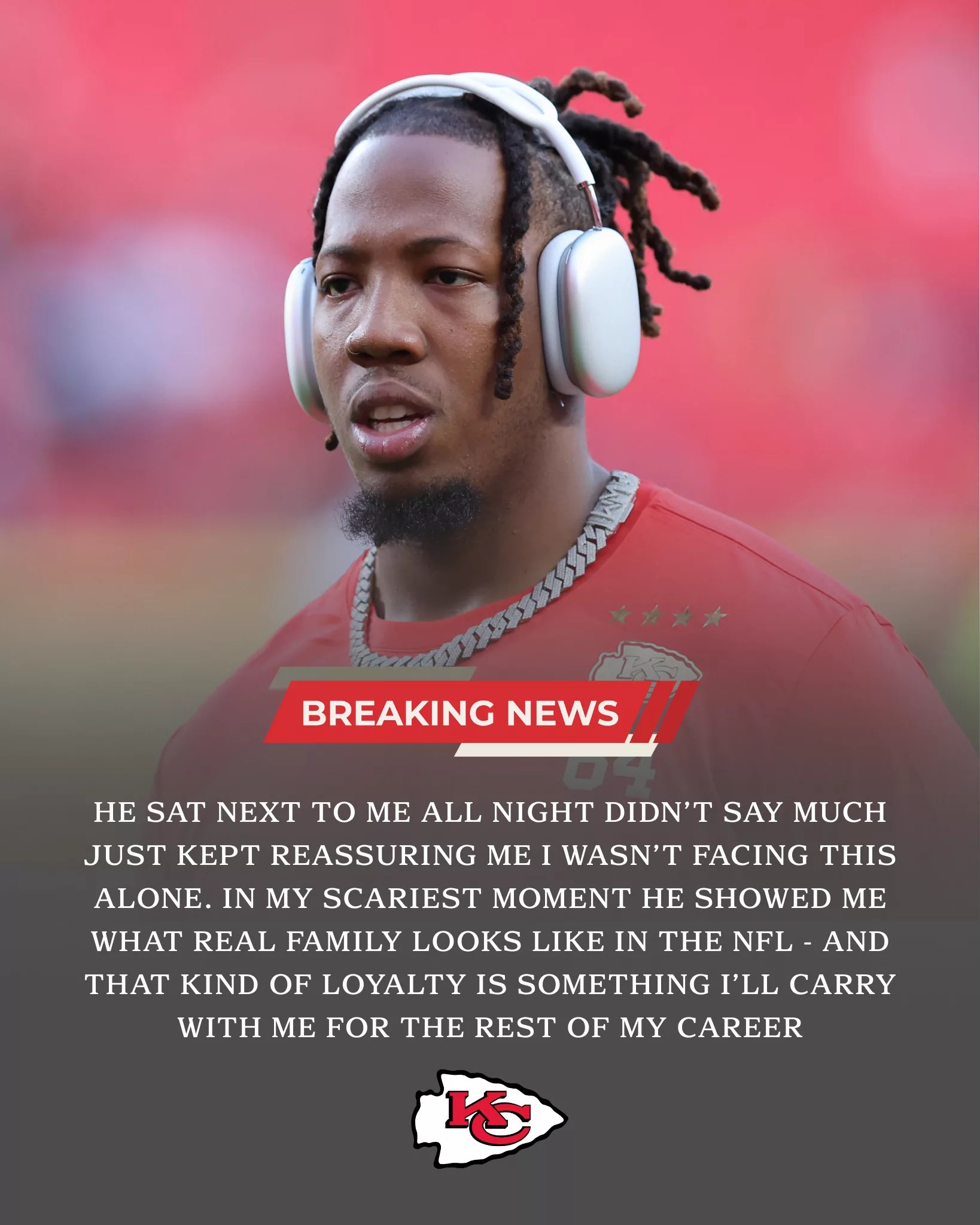 BREAKING NEWS Wanya Morris sends heartfelt thanks to the teammate who