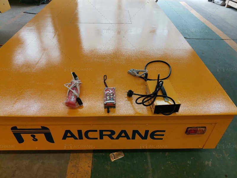 Aicrane Has Shipped Two 10T Trackless Transfer Carts To The US