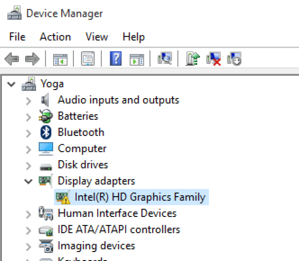 Intel Hd Graphics Family Disabled By Windows 10 | Aidan Finn, It Pro