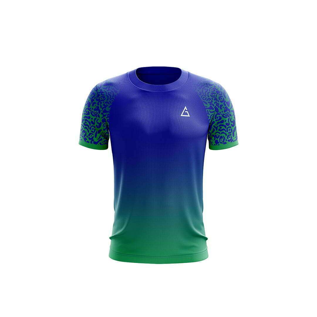 Soccer Jersey For Men With Customizable Name And Number AZUL GREEN