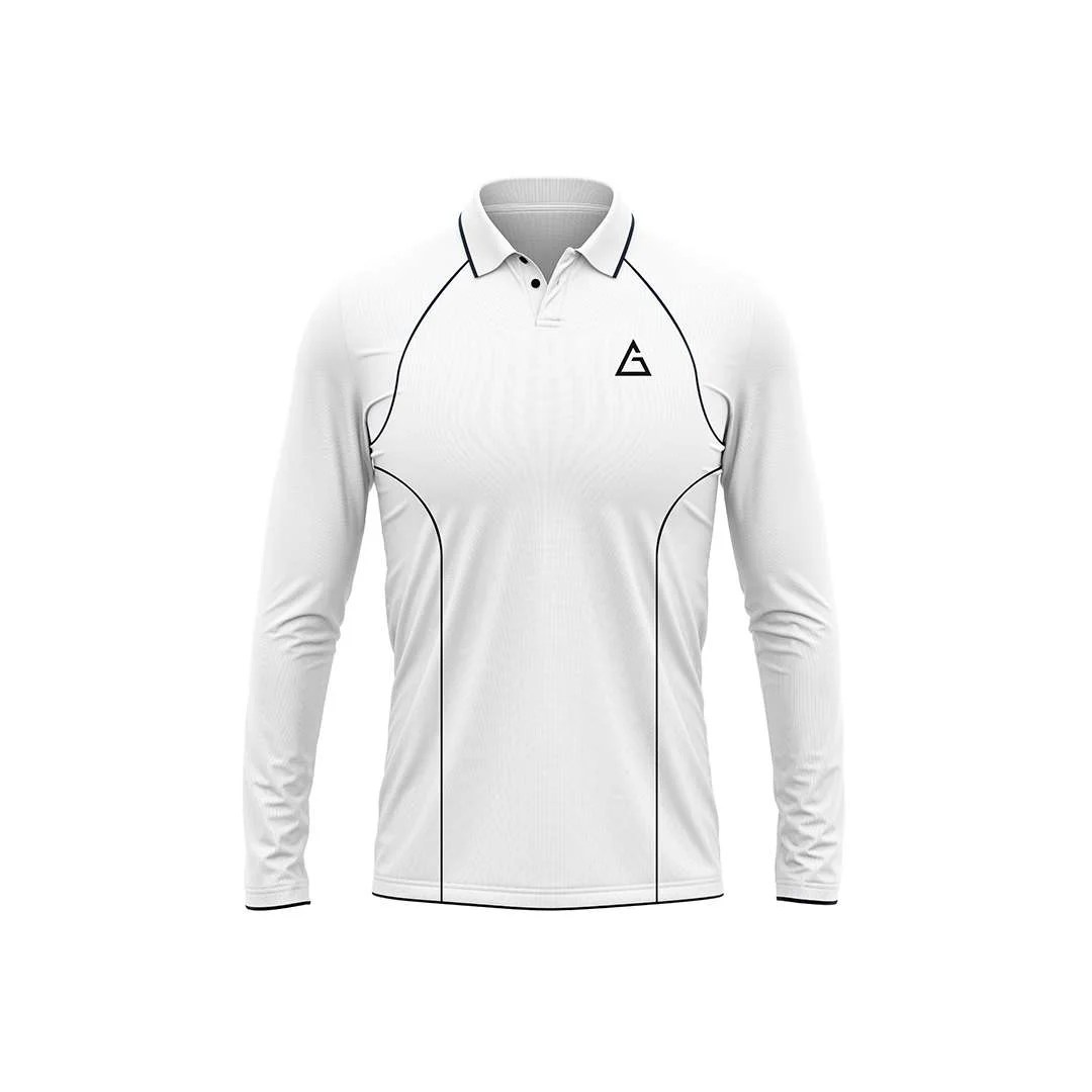 Custom White Jersey Cricket online Aidan Global