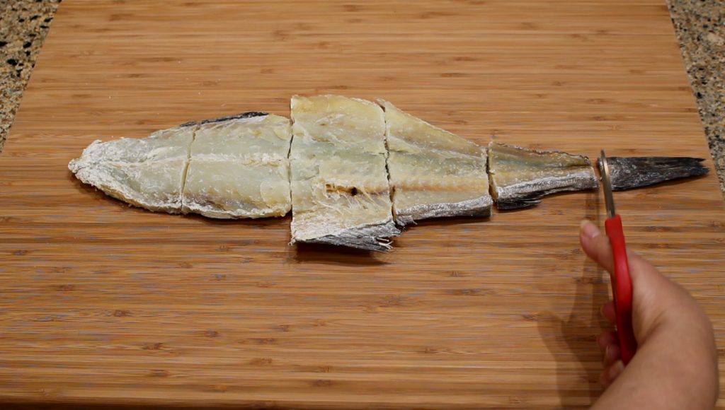 How to Desalt, Cook and Shred Salt Cod Aida's Kitchen