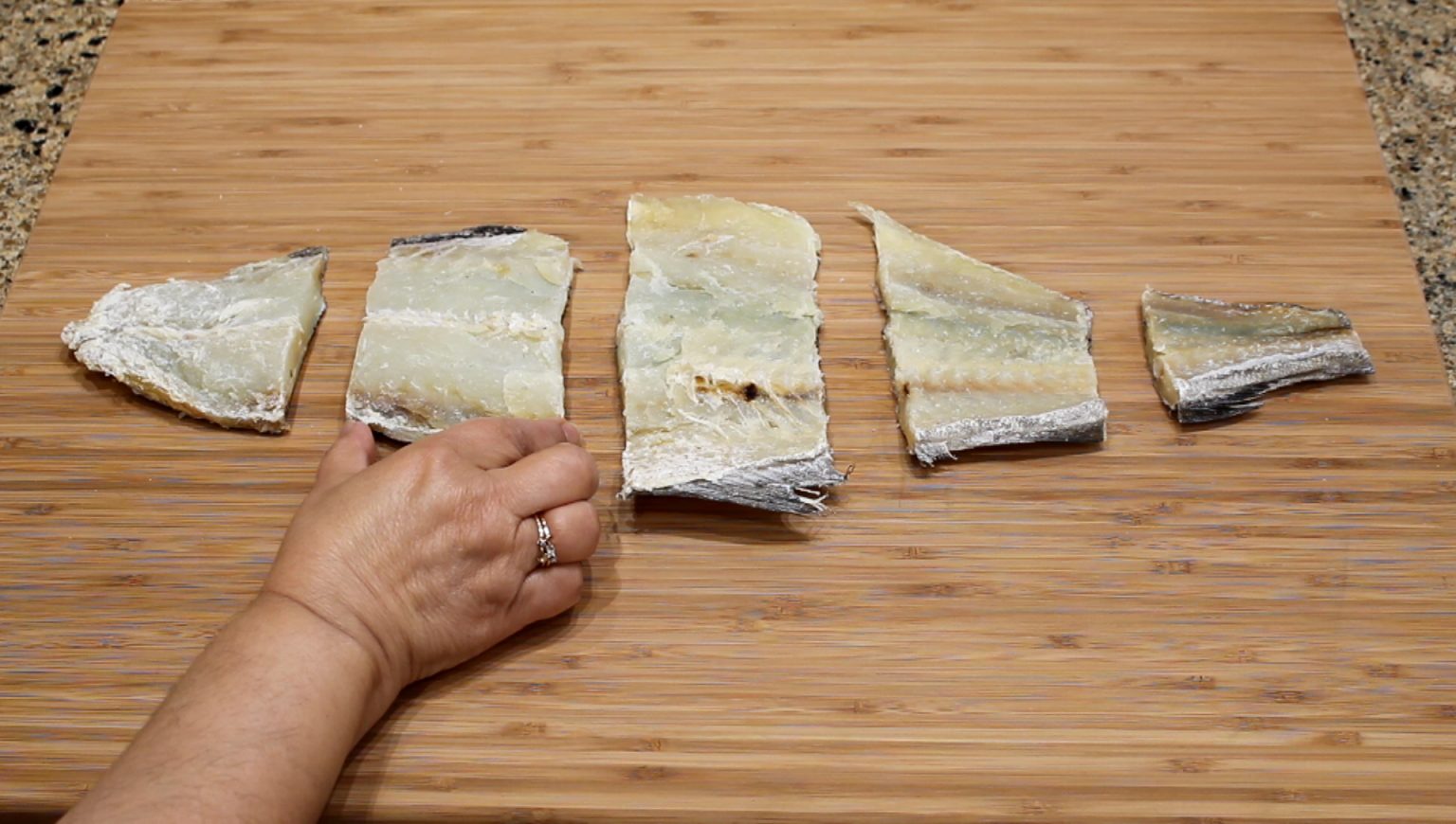 How to Desalt, Cook and Shred Salt Cod Aida's Kitchen