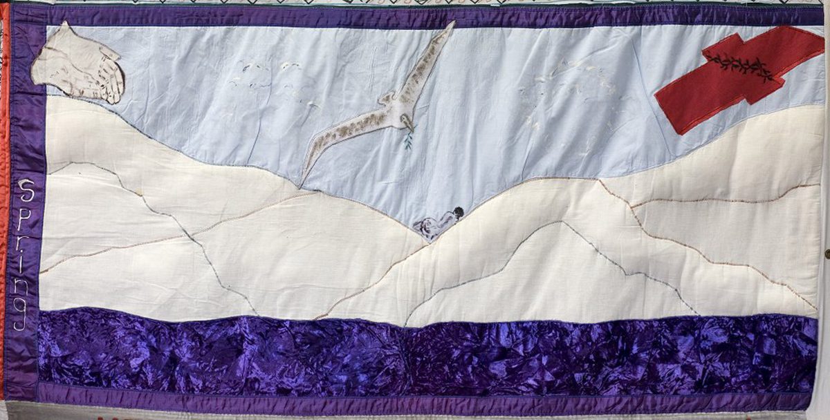 Spring New Zealand AIDS Memorial Quilt