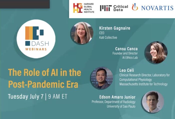 Harvard Global Health Institute + MIT Critical Data, Data Science 