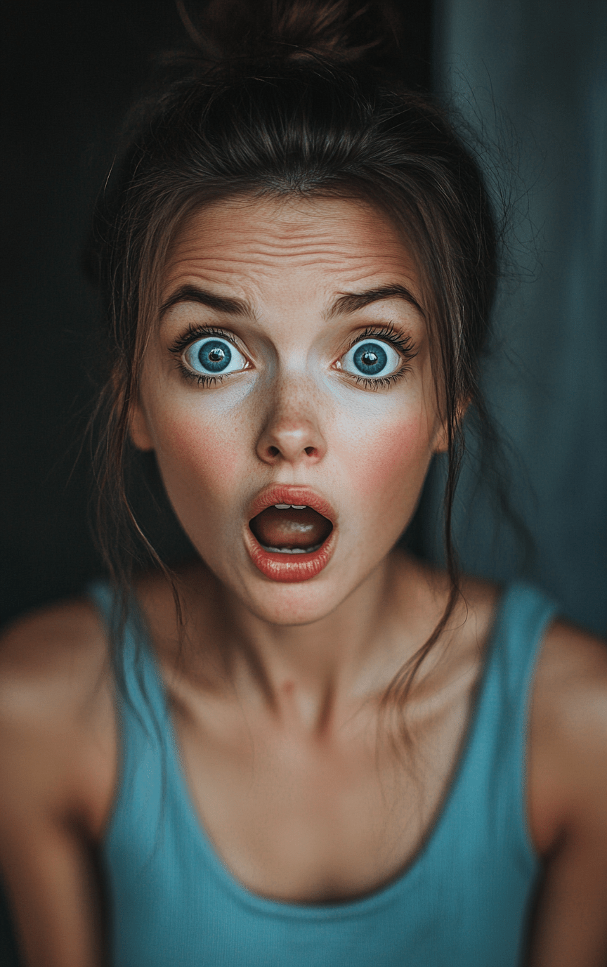 Free Unexpected Surprise A Woman's Shocked Reaction nohat.cc