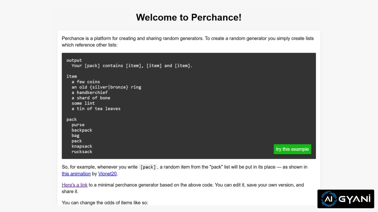 Perchance Ai Random Generator Creative Prompt Engine 2026 Guide