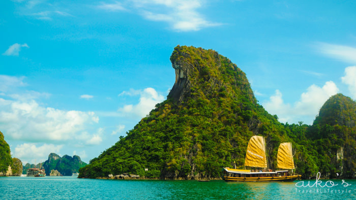 【浪漫北越】五星頂級AZALEA CRUISES三天兩夜蘭夏灣遊船：船上餐食、船上活動、岸上觀光。