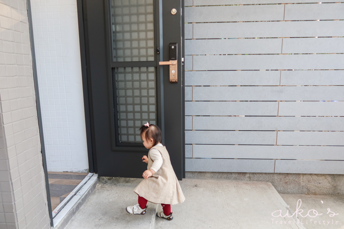 【30年透天】換上鐵灰通風門跟玫瑰金電子鎖，人生是彩色的@YDM7116 A