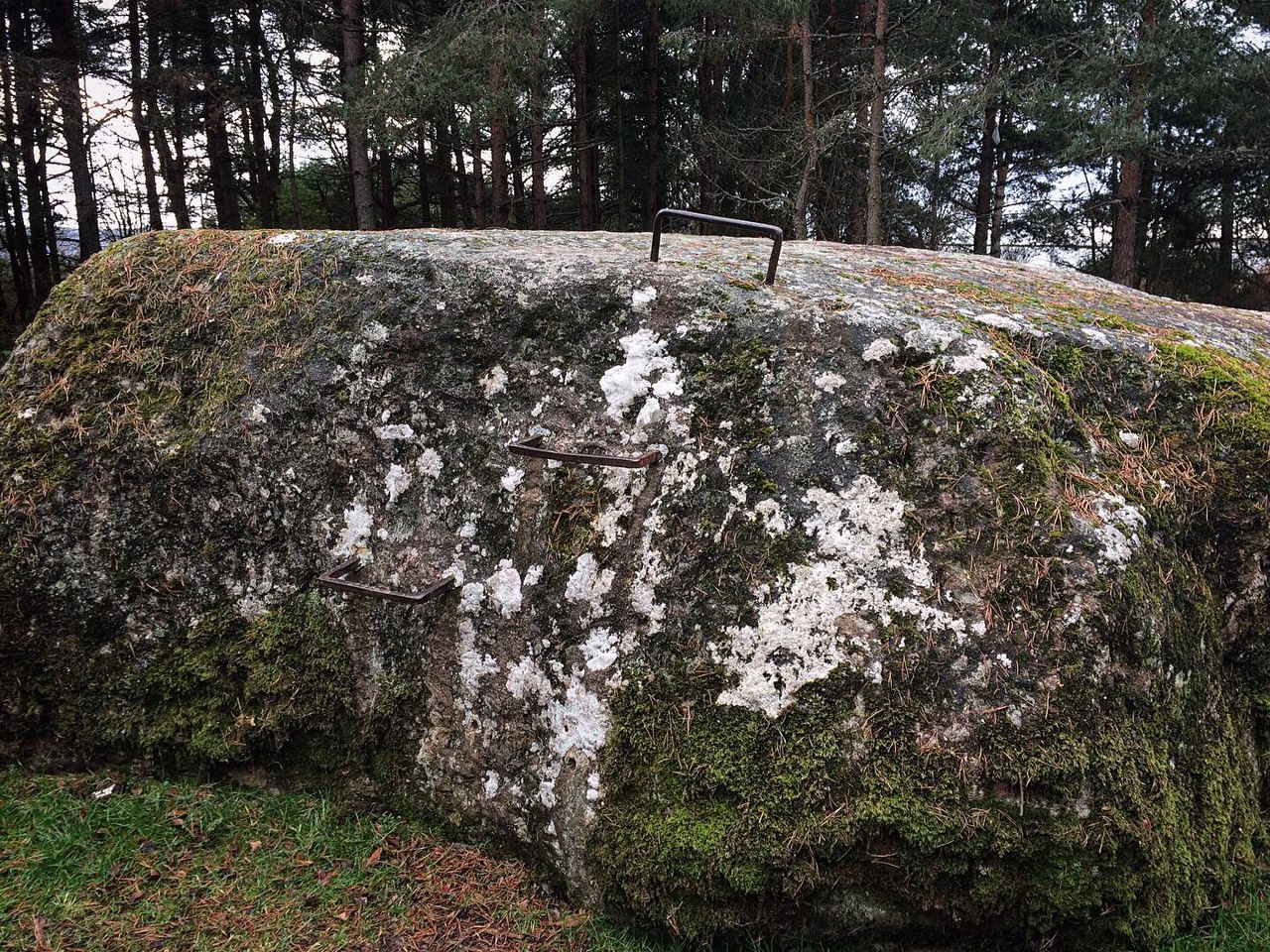 Steps on the Cumberland Stone by Culloden