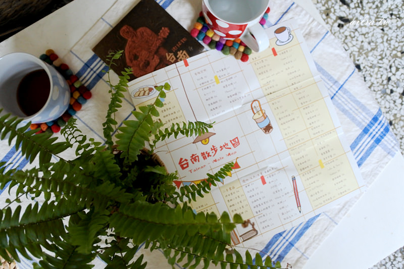 連假玩台南必備散步地圖，避開人擠人的不藏私3條散步路線分享，超過30個景點和美食都在這