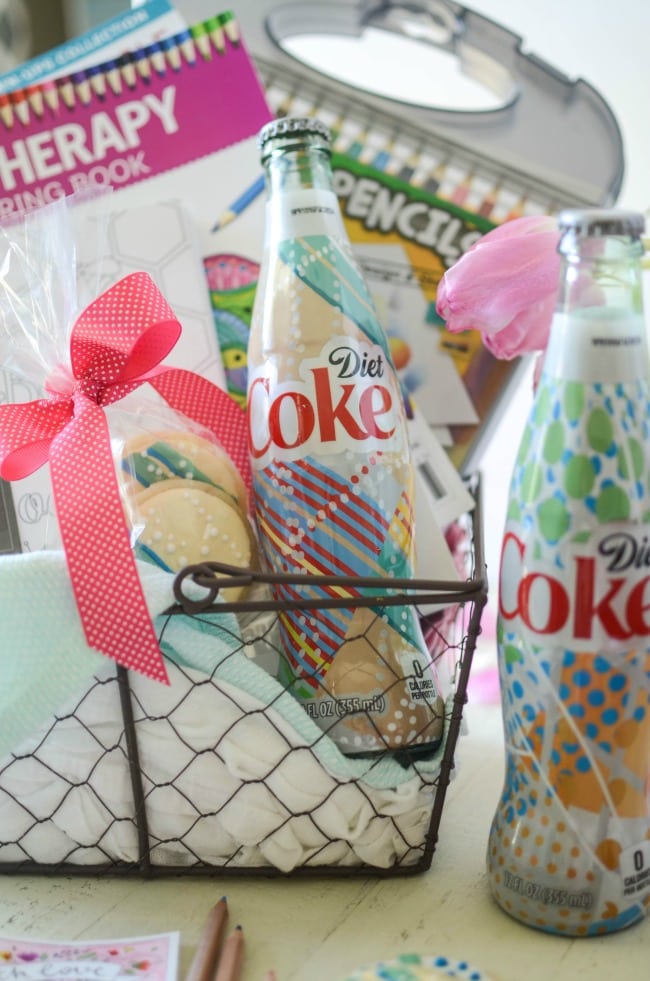 Diet Coke "It's Mine" Inspired Gift Basket