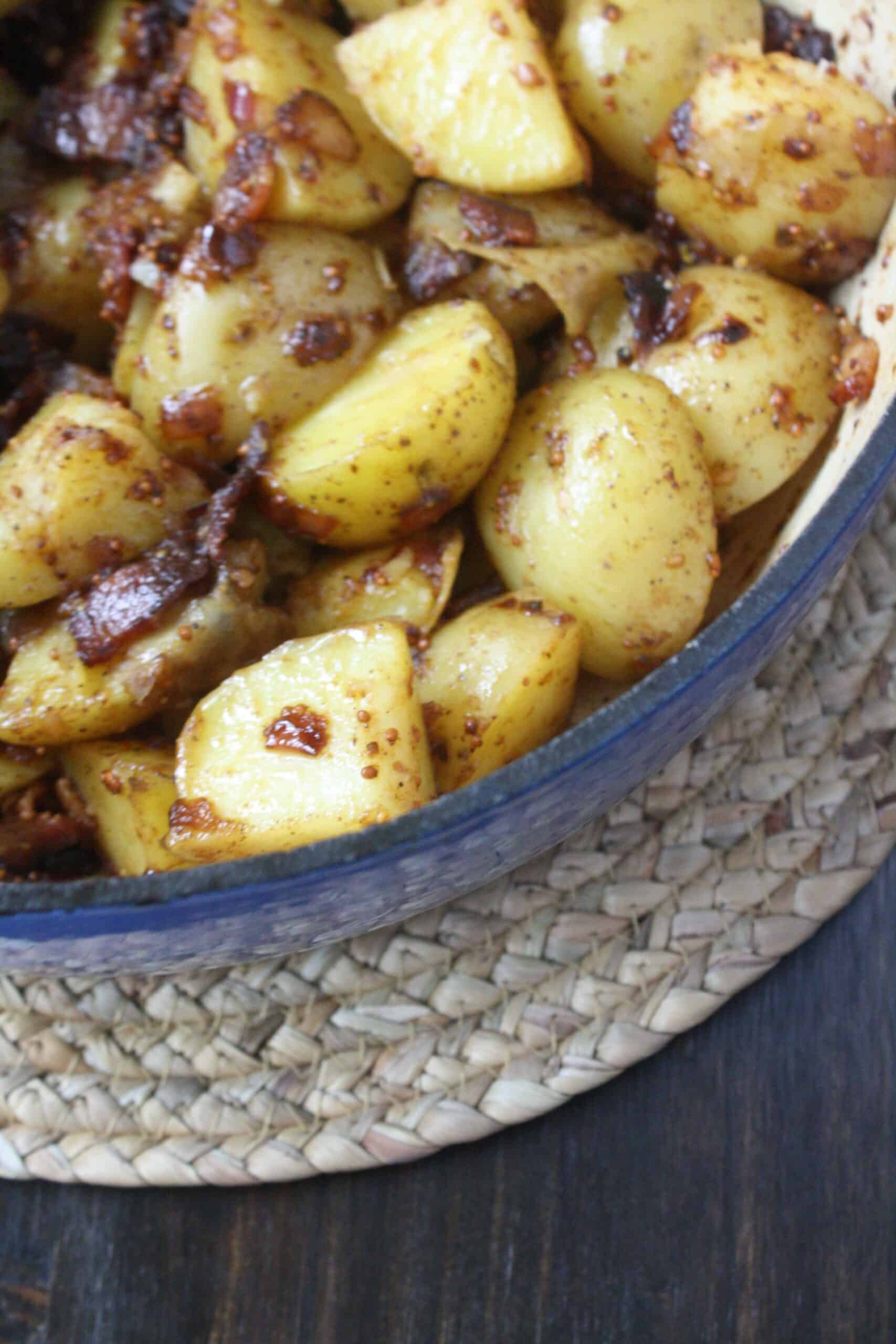 German Potato Salad with Grainy Mustard Recipe Aimee Burmester