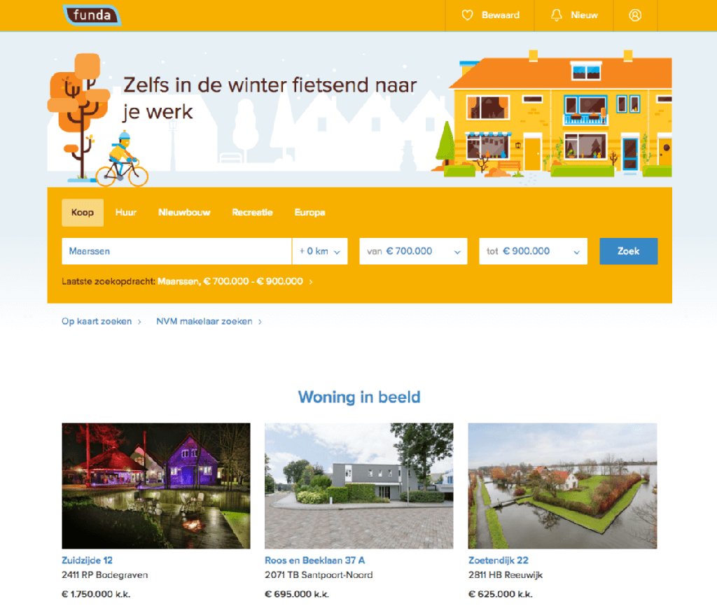 Dutch property site Funda revamps AIM Group