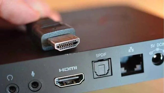 2. HDMI Cable Problem