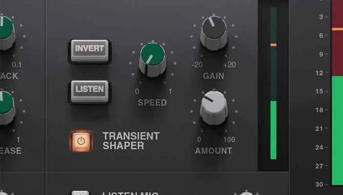 Adding Speed And Control When It Is In Low End Transients